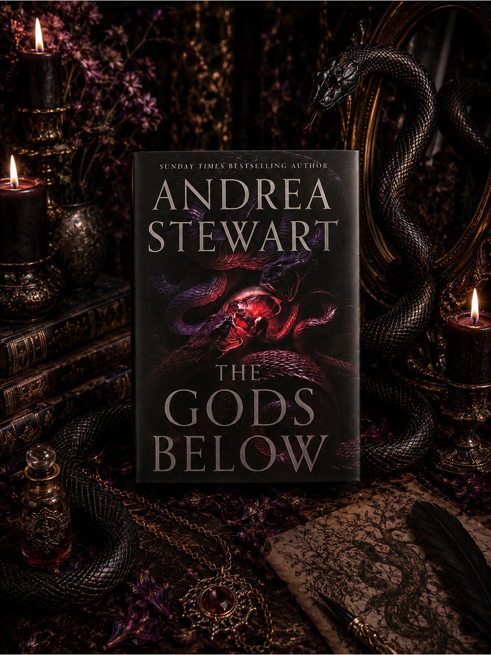 The Gods Below by Andrea Stewart Fairyloot Special Edition